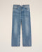 AMI PARIS Blue Cotton Large Fit Jeans Mens Apparel
